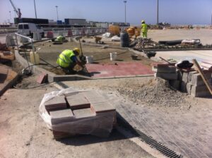 puerto de Motril en obras
