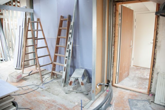 local en obras reconvertido a vivienda