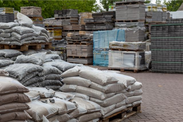 materiales de construcción diversos